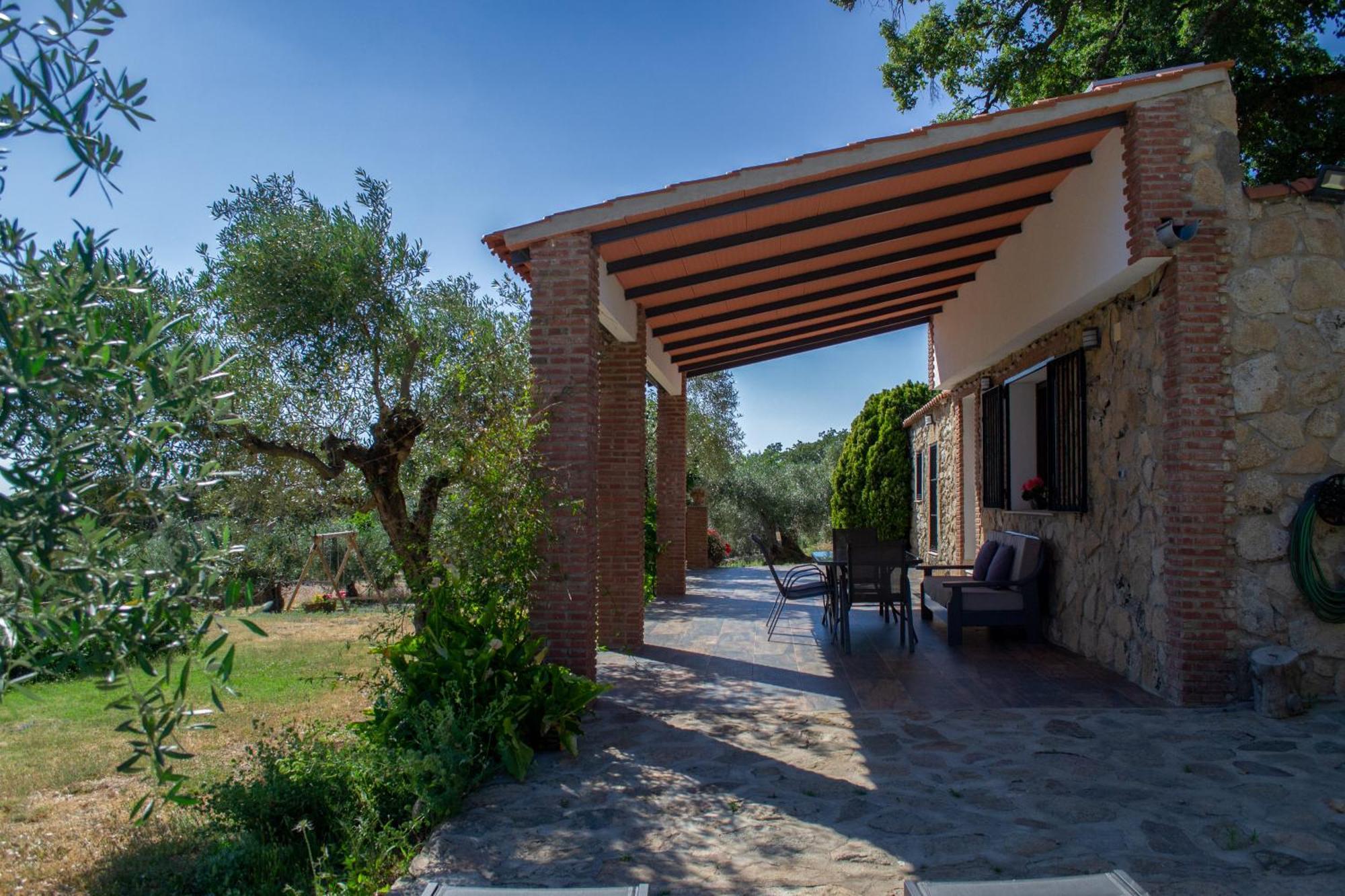 Casa Rural La Recuera Montanchez Bagian luar foto