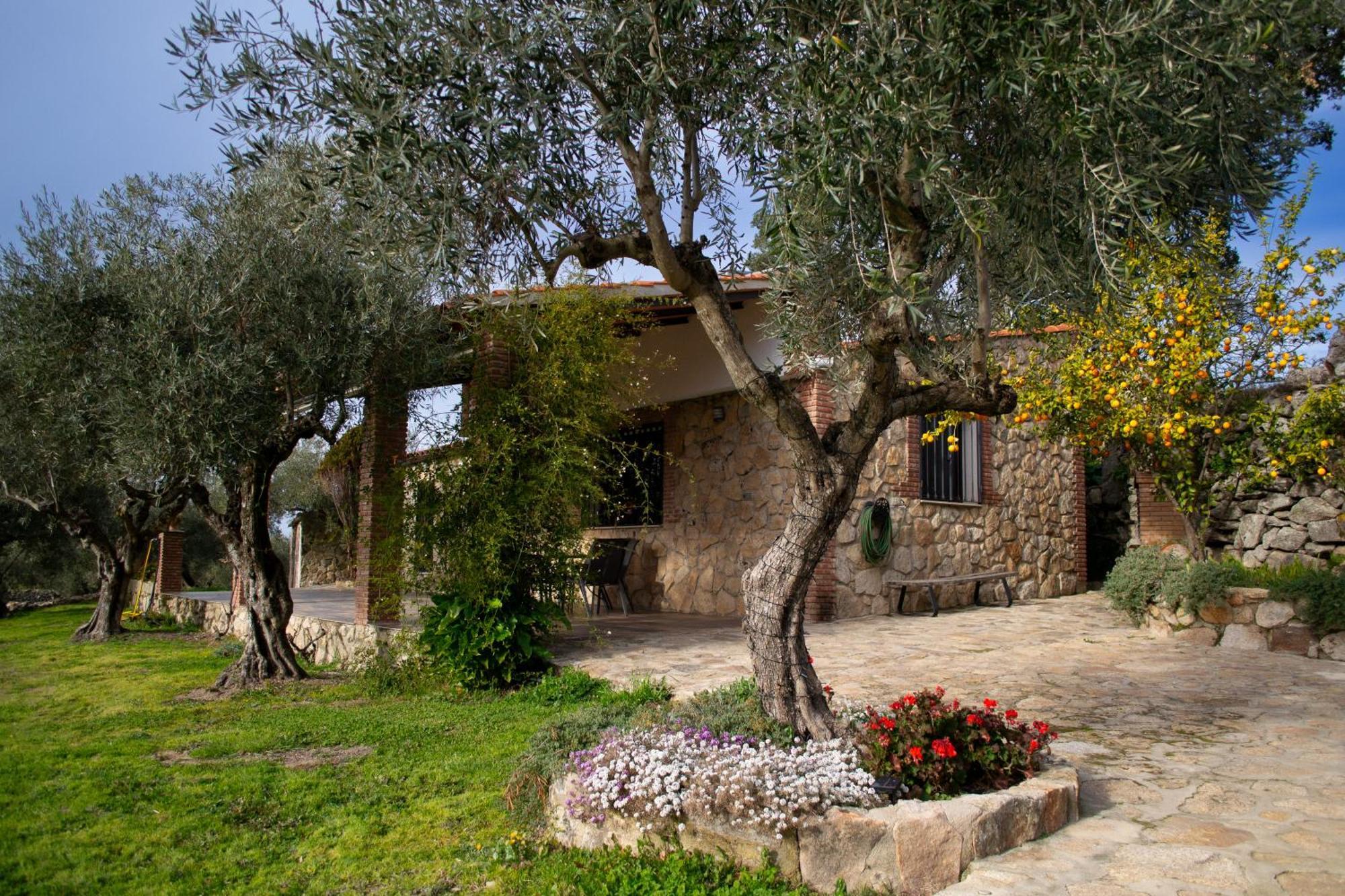 Casa Rural La Recuera Montanchez Bagian luar foto